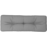 Jastuk za palete sivi 120 x 40 x 12 cm od tkanine | Eponuda.com