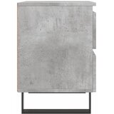  Noćni ormarići 2 kom boja betona 40x35x50 cm konstruirano drvo | Eponuda.com