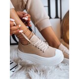 DStreet Trampki damskie ELMA khaki | shoptok.hr