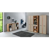 MID.YOU PISARNIŠKI REGAL 54/95/38 cm hrast artisan | Shoptok.si