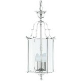Searchlight Lanterns Viseča stropna svetilka s 3 lučmi, kromirana, prozorno steklo, E14, (22101136) | Shoptok.si