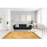 Kayoom RAVNO TKANA PREPROGA 200/290 cm taftano zlate barve | Shoptok.si