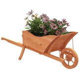  Sadilica s kolicima 128 x 45,5 x 43 cm od masivne jelovine | shoptok.hr