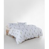 Mila Home Luxury Bijela/zelena posteljina za krevet za jednu osobu od pamučnog satena 140x200 cm Marseille Floral – | shoptok.hr
