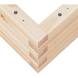  Vrtno cvetlično korito 110x60x23 cm trdna borovina | Shoptok.si