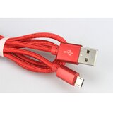 X Wave USB 2.0 na Micro USB kabl 2 m 2A crveni pleteni Cene