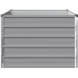  Povišeni vrtni krevet Siva 100 x 80 x 55 cm | shoptok.hr