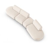 Milo Casa Bež sofa od šenila s desnim kutom 428 cm Paolo – | shoptok.hr