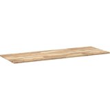  Površina za umivaonik neobrađena 140x50x2 cm od drva bagrema | shoptok.hr
