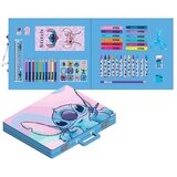 Disney Stitch Metalni kovčeg s priborom za crtanje 30 x 27 cm Cijene