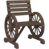 Maison Chic Vrtni Stoli - Stol za vrt 58x58x78,5 cm trden les jelke JS539, (21878634) Cene