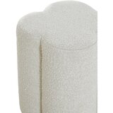 Light & Living Kremno bel tabure iz tkanine bouclé Nalani – | Shoptok.si