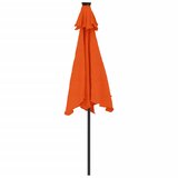  Vrtni suncobran s čeličnom šipkom terakota 225 x 225 x 212 cm | Eponuda.ba