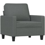  3-dijelni set sofa s jastucima tamnosivi od tkanine | Eponuda.ba