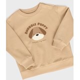 Sinsay Pamučna dukserica crewneck s printom psa | shoptok.hr