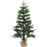 Mini božićno drvce 60 cm PVC i PE Zelena | shoptok.hr