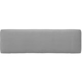 vidaXL Vrtni srednji kavč iz palet bela impregnirana borovina, (20597914) | Shoptok.si
