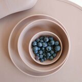 Eeveve® silikonska podloga za hranjenje marble powder blush | shoptok.hr