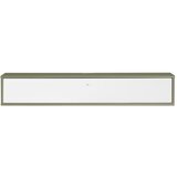 Hammel Furniture Bijela/kaki zelena TV komoda 133x22x32,5 cm Mistral – Cijene
