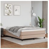 vidaXL Box spring postelja z vzmetnico kapučino 140x190cm um Cene