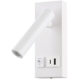  LED zidna reflektorska svetiljka sa USB priključkom za punjenje LED/2W/230V, bela | Eponuda.com