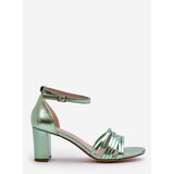 EVENTO Black Sandals with Straps Enitia | Shoptok.si