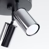 Sollux Lighting Sollux SL.1369 - Spot svetiljka WINX 3xGU10/10W/230V crna/hrom | Eponuda.com