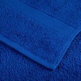vidaXL Komplet brisač iz bombaža 12-delni modra 600 gsm 100 % bombaž | Shoptok.si