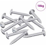  Drvene vijake 9231 pcs Srebrno Čelik | Eponuda.ba
