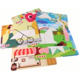  blokovi Tangram Puzzle - 7 elemenata | shoptok.hr