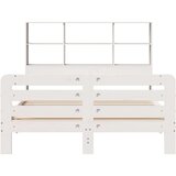 vidaXL Okvir kreveta bez madraca bijeli 160x200 cm od masivne borovine | shoptok.hr