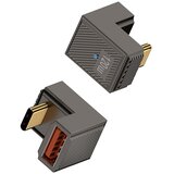 INF Adapter USB ženski na Type-C moški U-oblike, 120W z indikatorjem, aluminij, (5000098878) | Shoptok.si