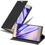 Cadorabo Ohišje, združljivo z Sony Xperia XA1 PLUS v nočna črna - Zaščitni ovitek z magnetnim zapiranjem, stoječo funkcijo in režo za kartice, (20558386) | Shoptok.si