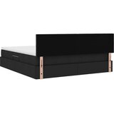  Krevet s madracem i skladištem s madracem Crna 160 x 200 cm | shoptok.hr