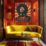 Jimi Hendrix slika na platnu - Legenda zvoka | Shoptok.si