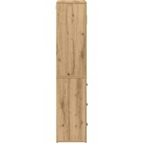 Highboard Umjetnički hrast 80 x 33 x 150 cm Konstruirano drvo | Eponuda.ba