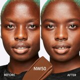 MAC Cosmetics Studio Fix Fluid SPF 15 24HR Matte Foundation + Oil Control matirajući puder SPF 15 nijansa NW50 30 ml | shoptok.hr