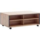 Livetastic KLUBSKA MIZA, antracit, barve hrasta | Shoptok.si