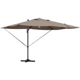  Suncobran Sivo-smeđa 351 x 250 x 253 cm Poliester i aluminij | Eponuda.ba