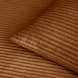 Douceur d intérieur Svjetlo smeđa 3-dijelna flanelska posteljina za bračni krevet/za produženi krevet 240x220 cm Veloutea – | shoptok.hr