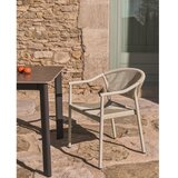 Kave Home Vrtna miza s kamnito mizno ploščo 80x140 cm Anafi – | Shoptok.si