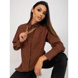 Factory Price Shirt-TO-KS-7183.81P-brown | shoptok.hr
