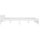  Za krevet od masivnog drva bijeli 150 x 200 cm 5FT King | shoptok.hr