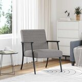 vidaXL fotelja Sivo-smeđa 59 x 75 x 78 cm tkanina Cijene