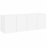  The Living Store Stenske TV omarice 2 kosa bela 60x30x41 cm - TV Omarica, (21499075) | Shoptok.si