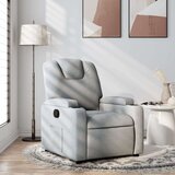 vidaXL Naslonjač za noge svijetlo sive tkanine | shoptok.hr