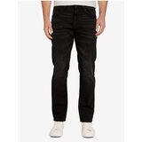 Tom Tailor Black Men's Straight Fit Jeans Marvin - Mens cene