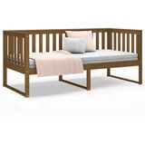  Dnevna postelja medeno rjava 100x200 cm trdna borovina, (20724466) | Shoptok.si