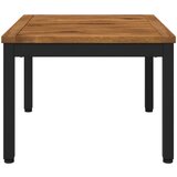  Stolić za kavu Prirodna i crna 50 x 60,5 x 36 cm | shoptok.hr