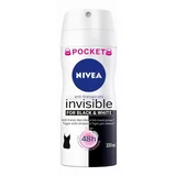 Nivea Invisible Black & White Clear antiperspirant u spreju za žene 100 ml